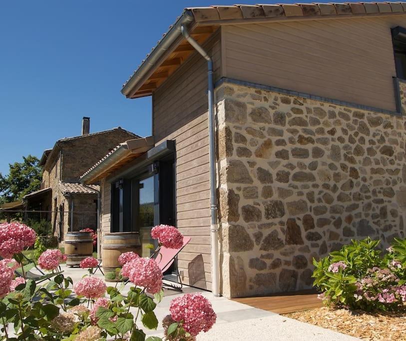 Gite De Charme 5 Etoiles Pour Couple Avec Sauna Et Jacuzzi Exterieurs Privatifs Peaugres Buitenkant foto